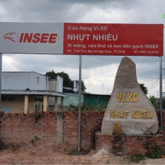 Thiết kế - Thi công bảng hiệu quảng cáo thương hiệu INSEE