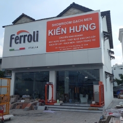 Thiết kế - Thi công bảng hiệu quảng cáo thương hiệu Ferroli