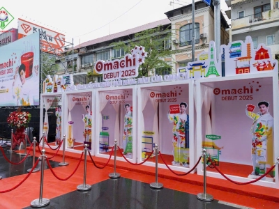 BOOTH & STANDEE CHO SỰ KIỆN OMACHI DEBUT 2025