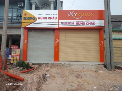 Thi công bảng hiệu Alu cho thương hiệu Mycolor Touch tại Tp.HCM 