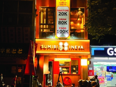 Thi Công Chuỗi Nhà Hàng Nhật SUMIBI INEYA